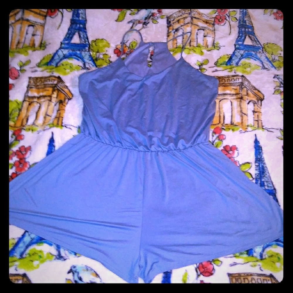 Light Blue Romper